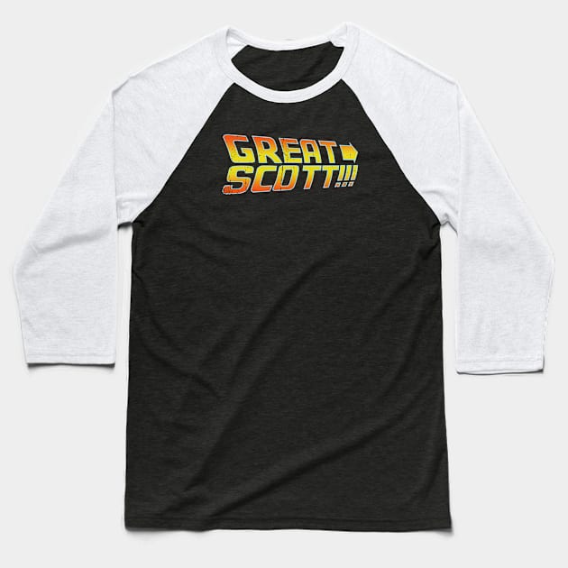 Great Scott! Baseball T-Shirt by nickbeta